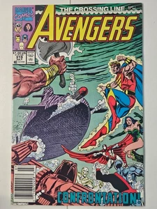 Avengers  #319 : **MARK JEWELERS INSERT! ** : RARE! : Marvel : 1990 : VF+/NM- - Picture 1 of 7