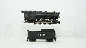Rivarossi HO Scale ATSF Santa Fe 0-8-0 Steam Engine & Tender #102 No Box B7 - Picture 1 of 18
