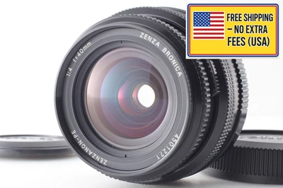 [Exc+5 con tapa] Lente Zenza Bronica Zenzanon PE 40 mm f/4 para ETR S Si de JAPÓN Foto 1 de 4