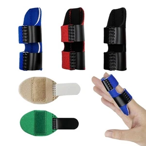 Set Stecche Per Dita Mano 5 Pz Finger Splint Pollice Dito a Scatto Tutore - Foto 1 di 12