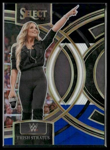 2024 Panini Select WWE #128 Trish Stratus Black and Blue Prizms #/399 - Picture 1 of 2