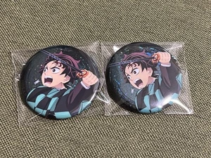 Demon Slayer Kimetsu no Yaiba Infinity Castle Arc Tanjiro Kamado Can Badge Set o - Picture 1 of 1