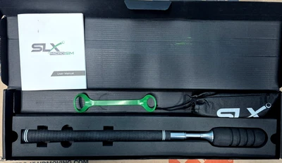 Simulador de golf interior SwingLogic SLX MicroSim - negro (SLX-MSV2) Foto 1 de 3