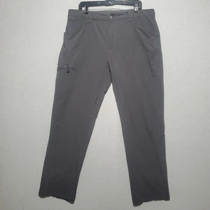 Pantalones Patagonia Quandary para Hombres 38x32 Gris Campamento Senderismo Aire Libre Fish Gorp Dad - Imagen 1 de 14