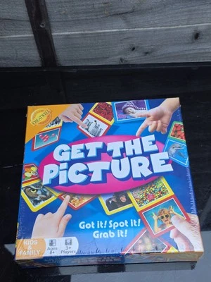 Get The Picture Board Game | Kids & Family Game | Spot It & Grab It Fun | Ages 8 - Image 1 of 4