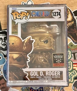 Funko Funtastic Voyage One Piece Gol D. Roger Gold LE 3400PCS Fundays Exclusive  - Picture 1 of 8