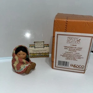 Friends of The Feather figurine #115649 ENESCO Wrapped In Love 1994 - Picture 1 of 6