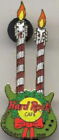 Hard Rock Cafe NEWPORT BEACH 2001 Christmas PIN Candles DN GUITAR - HRC #14799