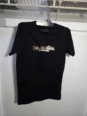 Camiseta Mania Jeans Colección Negra Unisex Talla XXS Escape Reality Gráfico Camiseta Foto 1 de 4