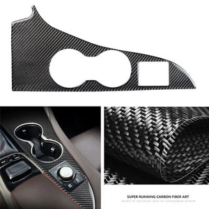 Carbon Fiber Center Console Cup Holder Panel For Lexus RX350 450h 2016-2021 CO - Picture 1 of 8