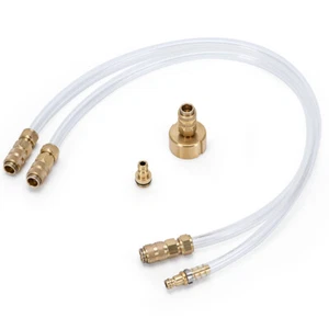 Bleeder Filler Hose Bleed Brass Fittings Universal for Hydraulic Steering System - Picture 1 of 11