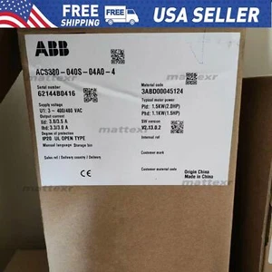 ABB ACS380-040S-04A0-4 frequency converter ACS380-040S-04A0-4 1pcs US Free TAX - Picture 1 of 11