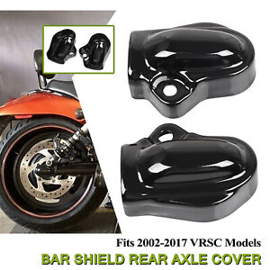Rear Bar Shield Axle Nut Cover Fit For Harley Night Rod VRSCD V-Rod Muscle VRSCF