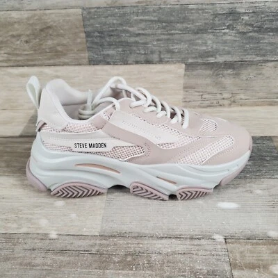 Steve Madden Possession Tenis Mujer Talla 8.5 Zapatos con Cordones Foto 1 de 4