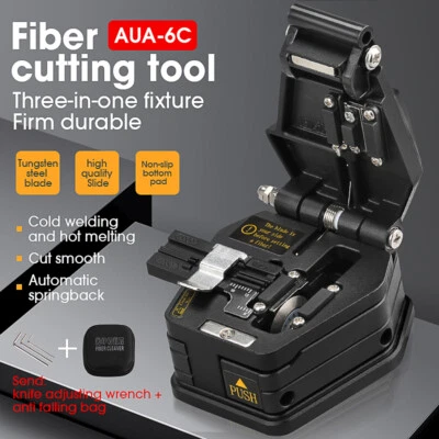 Fiber Cleaver AUA-6C Cable Cutting Knife FTTT Fiber Optic Knife Tools Cutter - Image 1 of 4