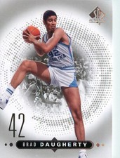 Brad Daugherty 2014-15 Upper Deck SP Authentic Basketball Card #7 North Carolina