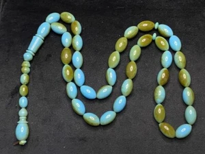 Rosario Faturan alemán hecho a mano oración islámica 33 cuentas Masbaha Tasbih - Imagen 1 de 1