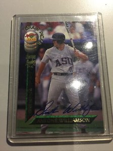 Antone Williamson Autographed 94 Signature Rookies Draft Picks Card #4461/7750