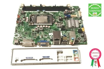 SCHEDA MADRE  1155 MINI-ITX HP IPXS8 DM+CPU INTEL G640T+DISSIPATORE + BACK PANEL - Immagine 1 di 2