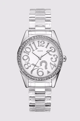 GUESS LADIES U85117L1  FEMININE QUESTION MARK WATCH JUST IN - Image 1 of 2