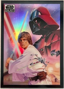 2022 Star Wars Galaxia Cromada, (46) El Señor Oscuro y una Nueva Esperanza Tarjeta Refractora - Imagen 1 de 2