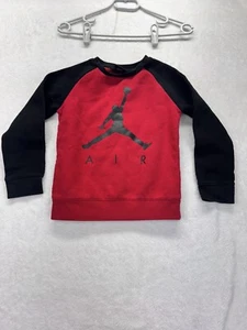 Air Jordan Sweater Childs Blue Pullover Jordan Jumpman Kids Boys Size6 - Picture 1 of 5