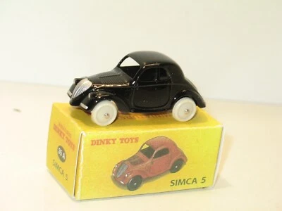 Dinky Toys Atlas, Auto Simca 5 Nera - Immagine 1 di 2