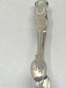 Antique Silver Plated Sugar Tongs - Superb Quality - Kings Pattern - Picture 1 of 6