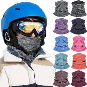 Kinder Winter Halswärmer Gamasche Thermo Bandana Fleece Halb Gesichtsmaske Schlauchschal - Bild 1 von 66