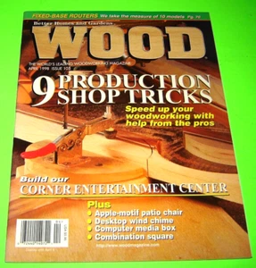 Wood Better Homes & Gardens Magazine #105 April 1998 - 9 Shop Tricks - Picture 1 of 1