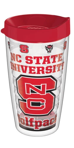 NC State Wolfpack Tritan Tumbler 16 oz. Brand New, FREE Shipping Cover