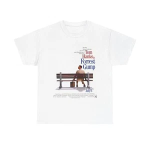 Camiseta Tom Hanks Forrest Gump Vintage Película Unisex Camiseta Algodón Pesado - Imagen 1 de 5