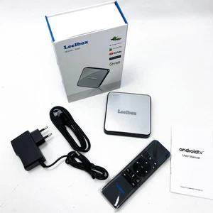 Android 9.0 TV Box, Leelbox KM3 Android Box 4 GB RAM+64 GB ROM DDR4 Con - Bild 1 von 7