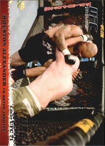2009 Topps UFC Round 1 #64 Houston Alexander RC vs. Keith Jardine - NM-MT