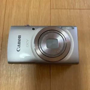 Canon PowerShot ELPH 180 20MP 8x Optical Zoom Digital Camera Silver From JAPAN - Picture 1 of 5