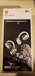 Oladance OWS2 Open Ear Wireless Headphones White/Silver OPEN BOX - Picture 1 of 2