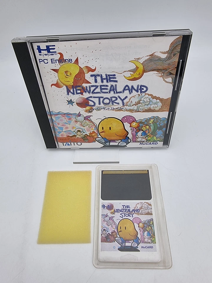 The New Zealand Story PC Engine Japan Version Used Tested - Image 1 of 4