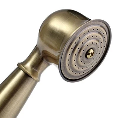 Rétro cuivre Handheld Shower Head Douchette Pommeau Tête de Douche Grün Bronze - Photo 1/4