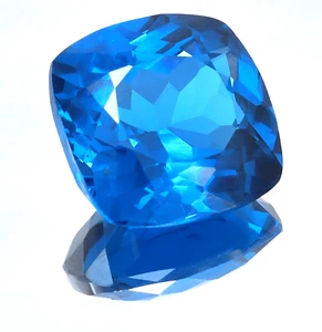 14.65 Ct Natural Certified Huge Indicolite Tourmaline From Brazil Loose Gemstone - Picture 1 of 8