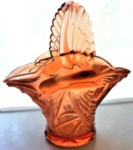 Tiara Indiana Glas Koralle Kaiserin Louvre 7 1/4" Korb - Bild 1 von 11