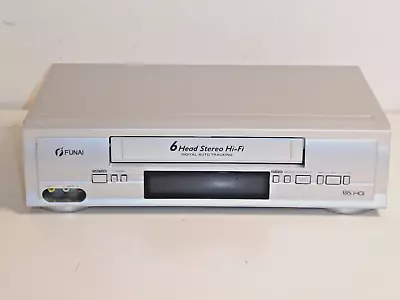 Funai 31D-850 6 Head VHS-Videorecorder, DEFEKT wirft Band wieder aus - Bild 1 von 4