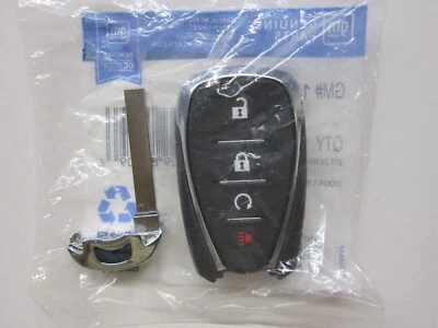 NEW OEM 2018-2020 CHEVY TRAVERSE KEYLESS REMOTE SMART KEY FOB 13529638 /4 Button - Image 1 of 3