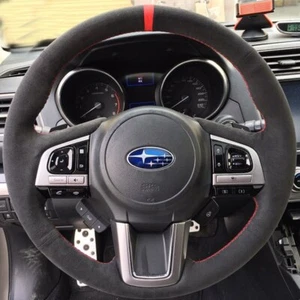 For Subaru Outback XV 2016 Forester 2016 Hand-stitched Car Steering Wheel Cover - Picture 1 of 9