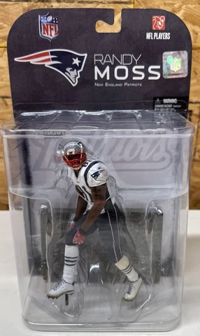 🔥🔥McFarlane Sports 2008 NFL Randy Moss Figure Patriots Sealed New England🔥🔥 Cover
