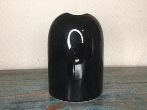 vaso da tavolo moderno chic 14 cm nero boccioli fiori vaso piccola apertura 2 cm - Foto 1 di 6