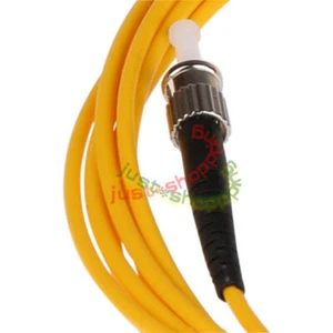30M FC to ST SM Simplex 9/125 3.0mm Fiber Optic Patch Cord Jumper Cable - Photo 1/1