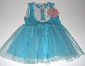 NWT MIM PI Dutch blue fairy tulle dress 9m 12m - Picture 1 of 3