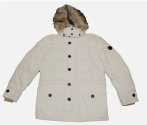 Polo Ralph Lauren Faux Fur Water Repellent Hooded Down Puffer Parka Jacket Coat - Picture 1 of 8