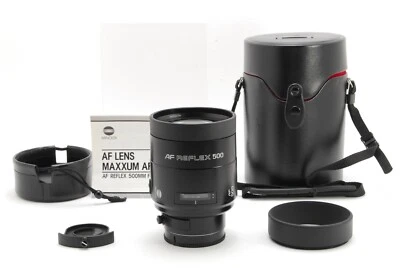 【MINT Case】MINOLTA AF REFLEX 500mm f/8 Telephoto Mirror Lens A Mount From Japan - Image 1 of 4
