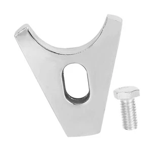 ⊹Distributor Clamp Chrome Steel Hold Down BBC For V8 V6 - Picture 1 of 23